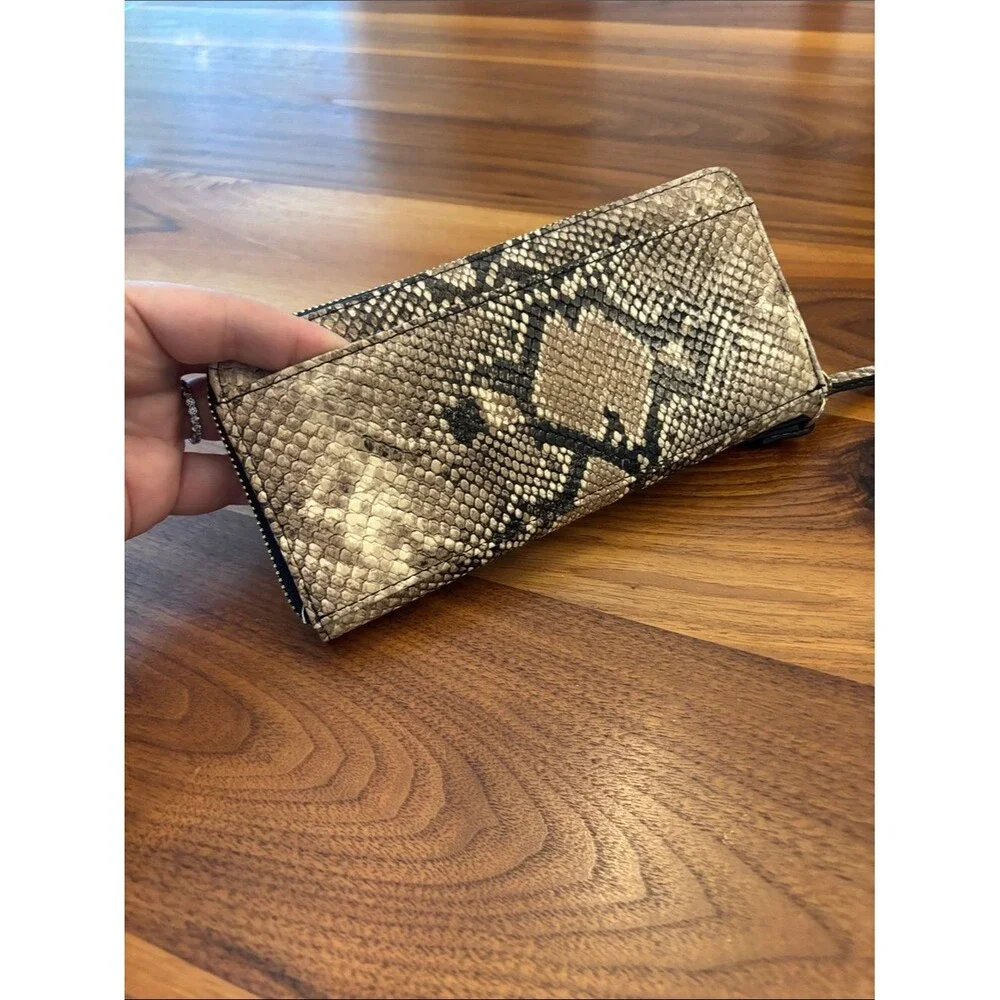 NWT New INC Snake Skin Hazell Wallet Wristlet